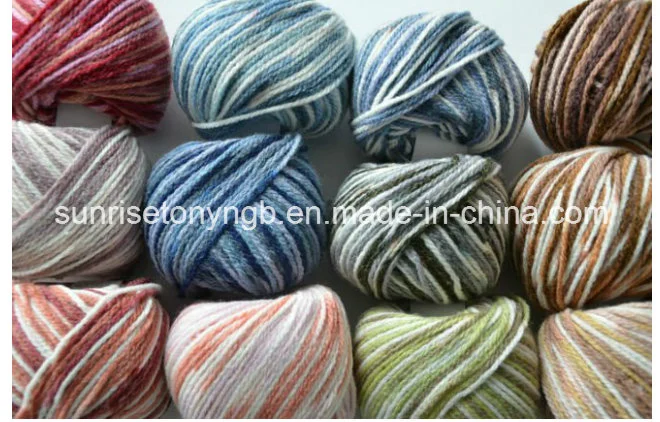 Crochet Colorful Wholesale Machine Knitting Acrylic Wool Yarn (TW-T02)